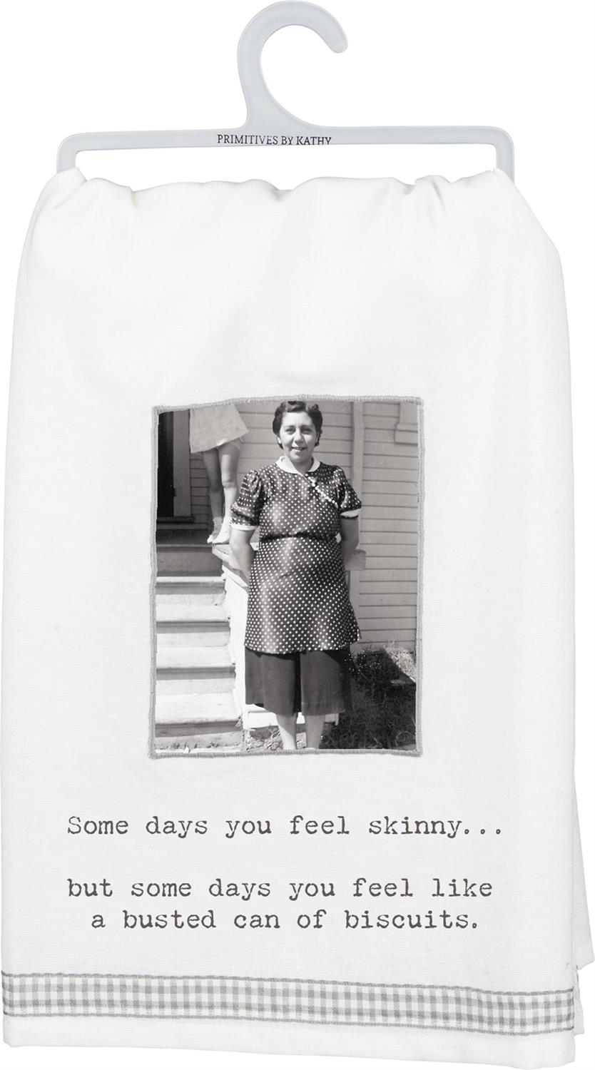 Busted Can of Biscuits Kitchen Towel