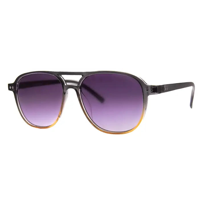 Jokey Aviator Unisex Sunglasses in Grey and Champagne