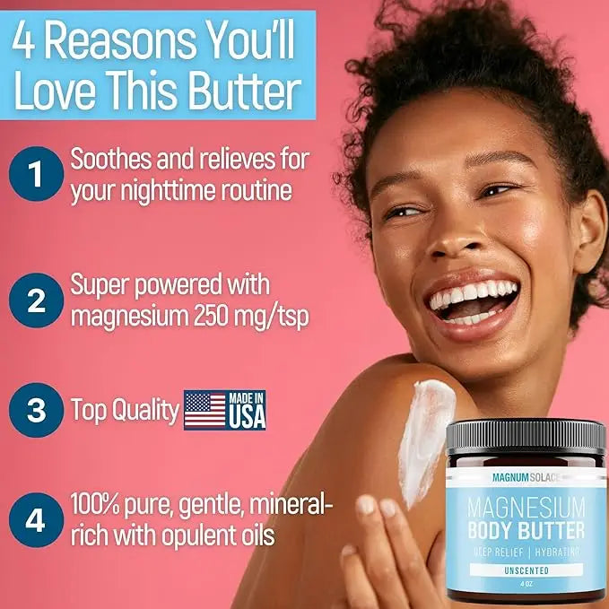 Magnesium Body Butter- Unscented