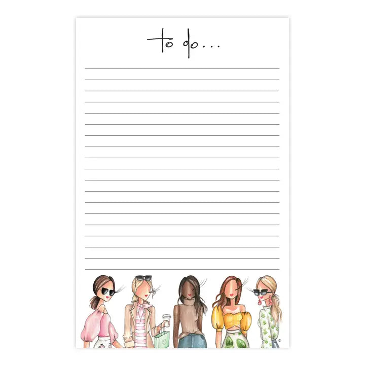 "Girlfriends" Notepad