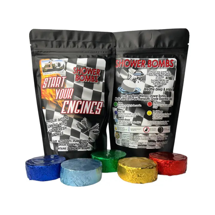 Start Your Engines Shower Bombs