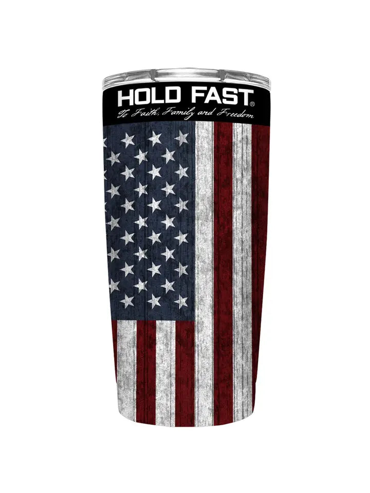 Hold Fast Flag 20 oz Stainless Steel Tumbler
