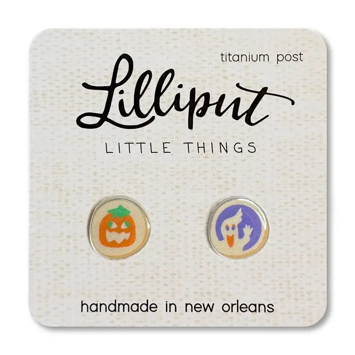 Halloween Cookie Post Earrings