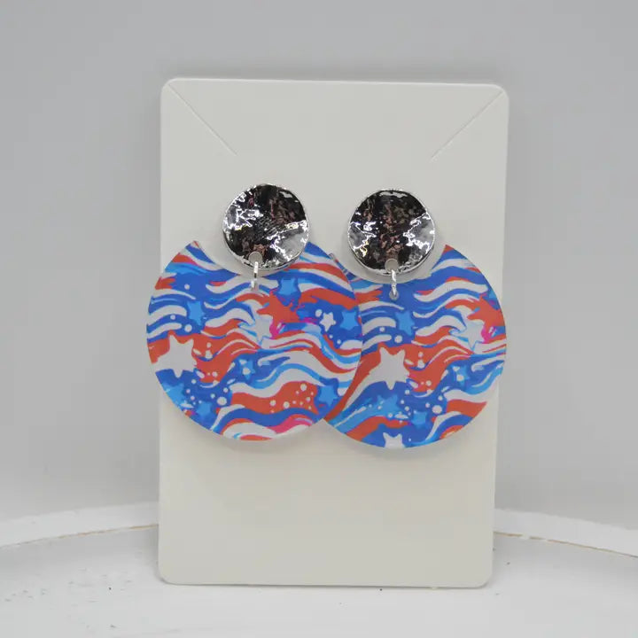 July 4th Earrings