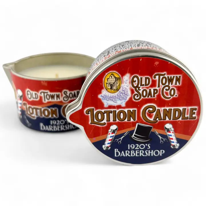 Lotion Candle - 1920's Barbershop