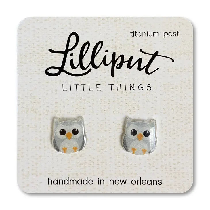 Owl Post Earrings