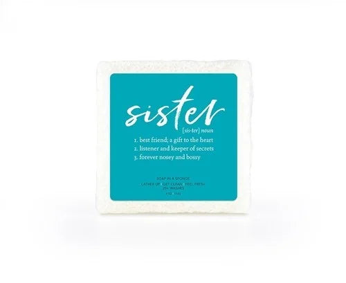 Caren Soap Sponge - Sister