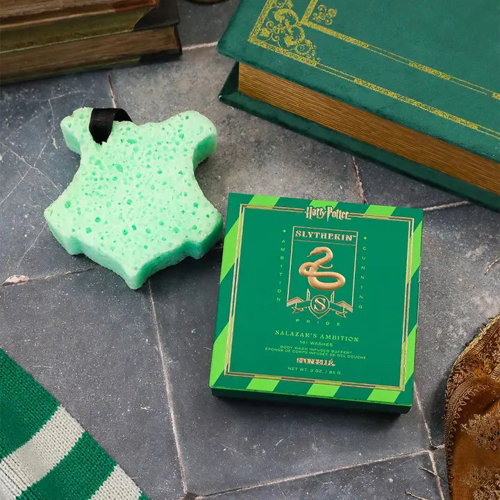 Spongelle Bath Sponge -Harry Potter Slytherin