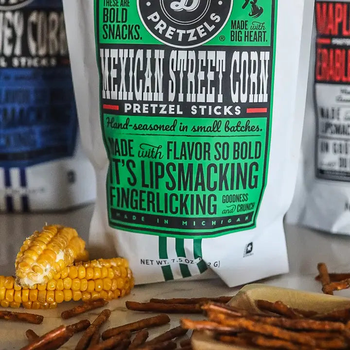 Pop Daddy Mexican Steet Corn Seasoned Pretzels 7.5 oz – The Tulip Magnolia