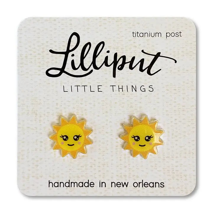 Sunshine Post Earrings