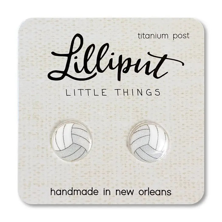 Volleyball Post Earrings