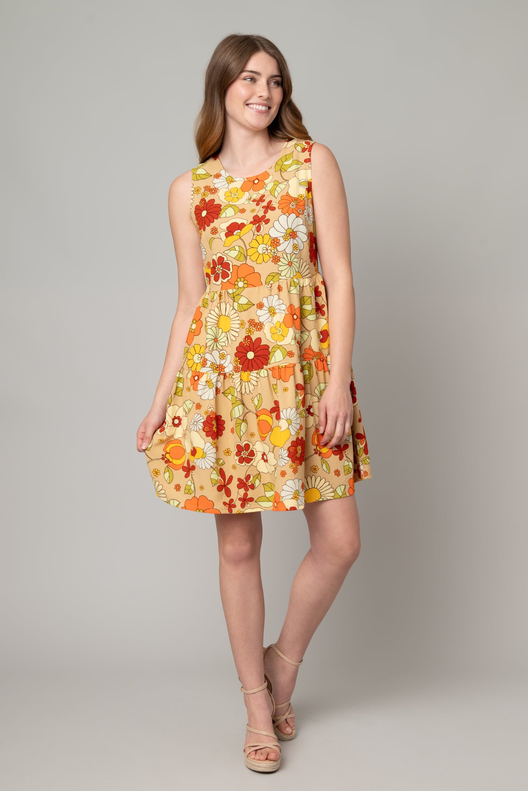 soor ploom Ismay Dress Tulip Print♡8Y soor ploom – Marigold Modern Kids