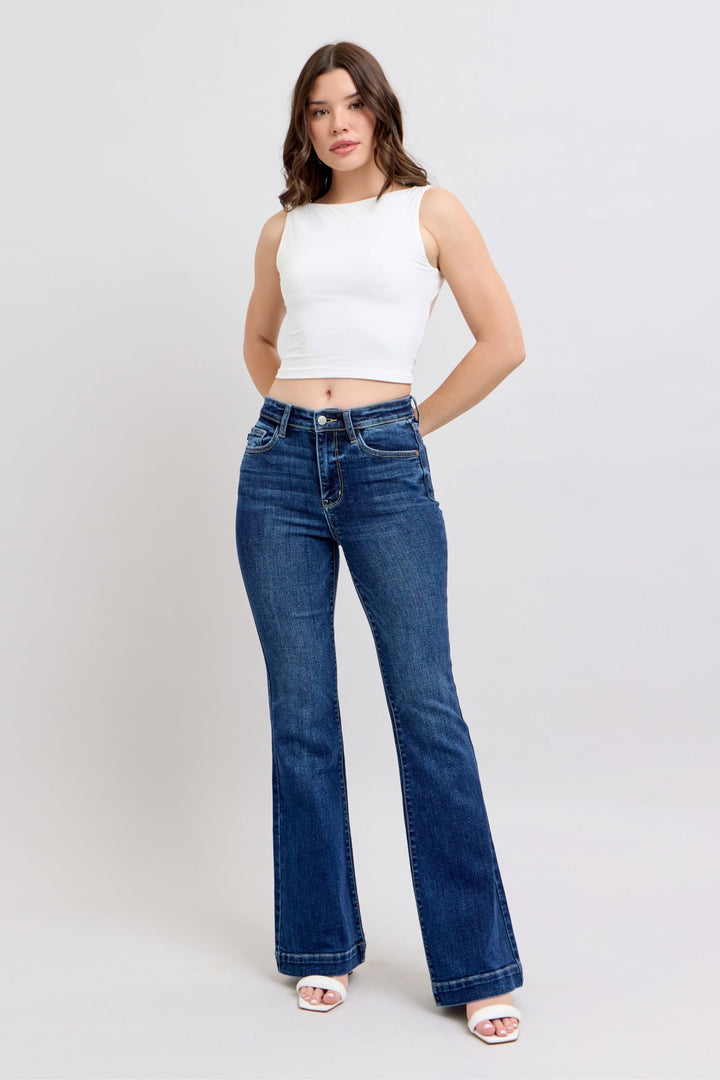 Judy Blue High Waist Trouser Flare