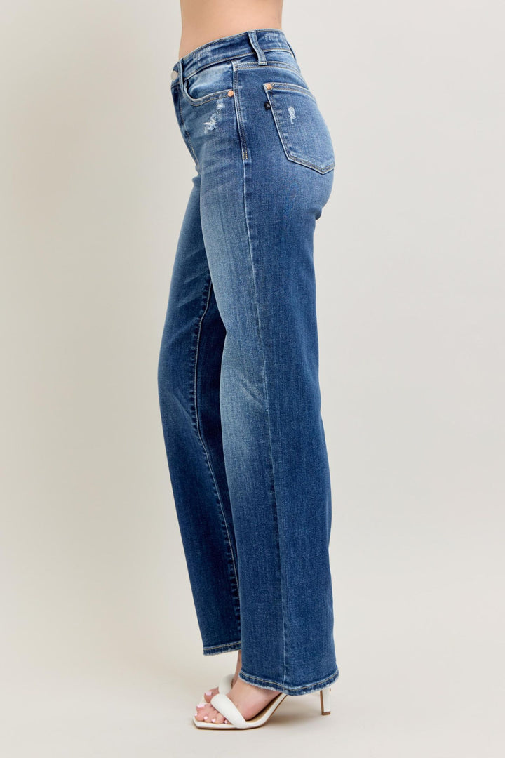 Judy Blue High Waist 90's Straight Leg