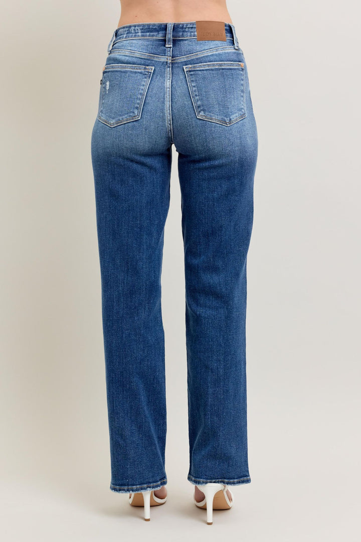 Judy Blue High Waist 90's Straight Leg