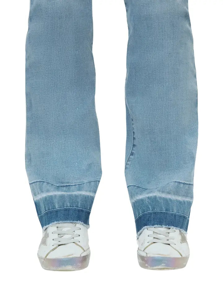 1822 Mid Rise Slim Bootcut Raw Release Hem