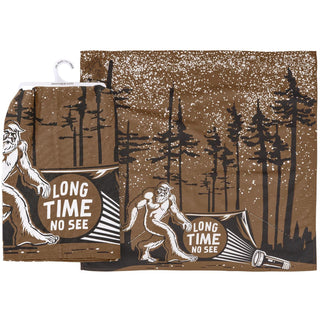 Long Time No See Kitchen Towel