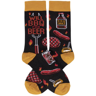 BBQ For Beer Socks
