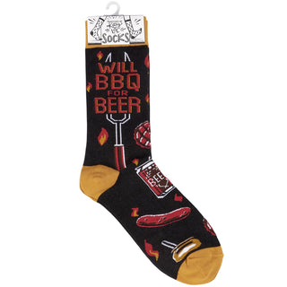 BBQ For Beer Socks
