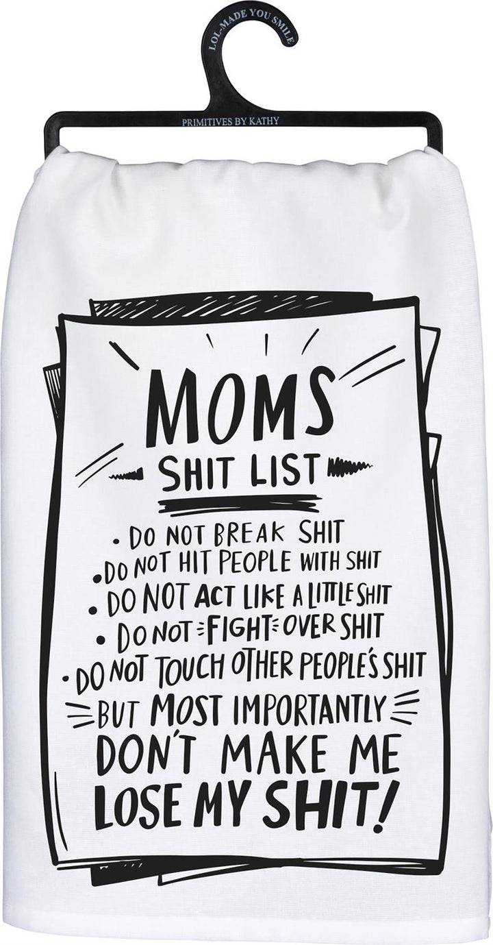Mom's List Kitchen Towel