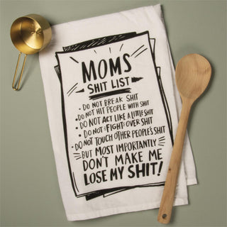 Mom's List Kitchen Towel