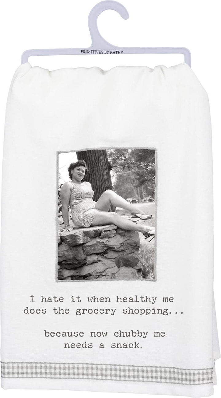 Chubby Me Needs a Snack Kitchen Towel