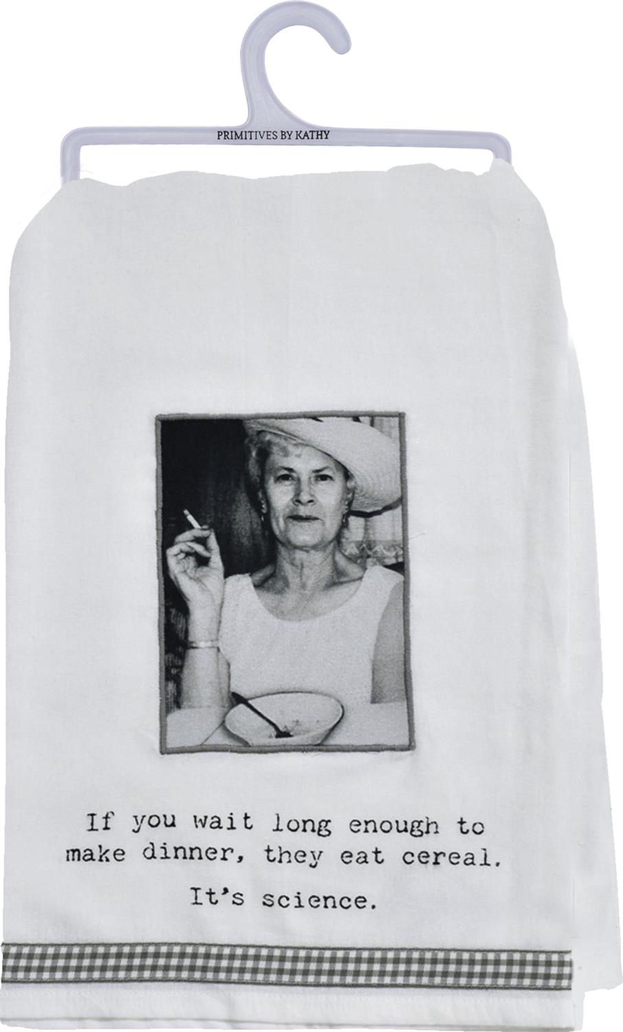 They Eat Cereal It's Science Kitchen Towel