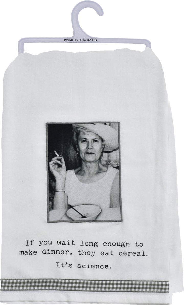 They Eat Cereal It's Science Kitchen Towel