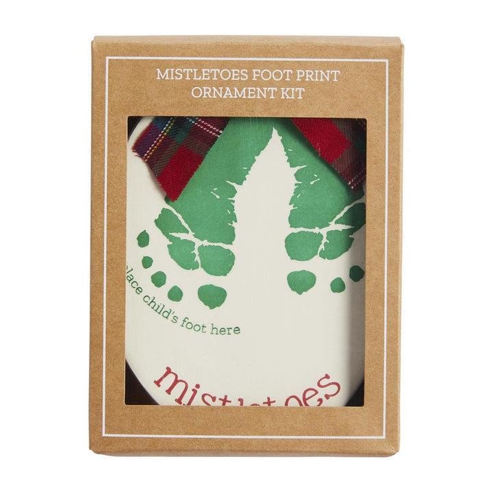 Mistletoes Footprint Ornament Kit