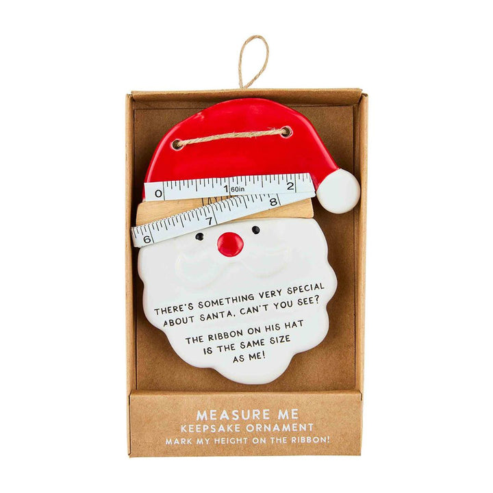 Santa Measuring Ribbon Ornament