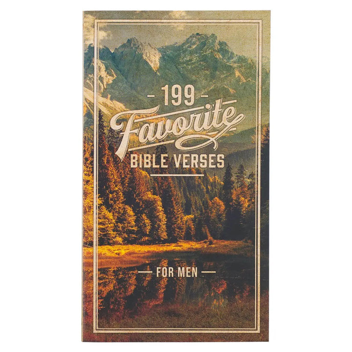 199 Favorite Bible Verses For Men Book