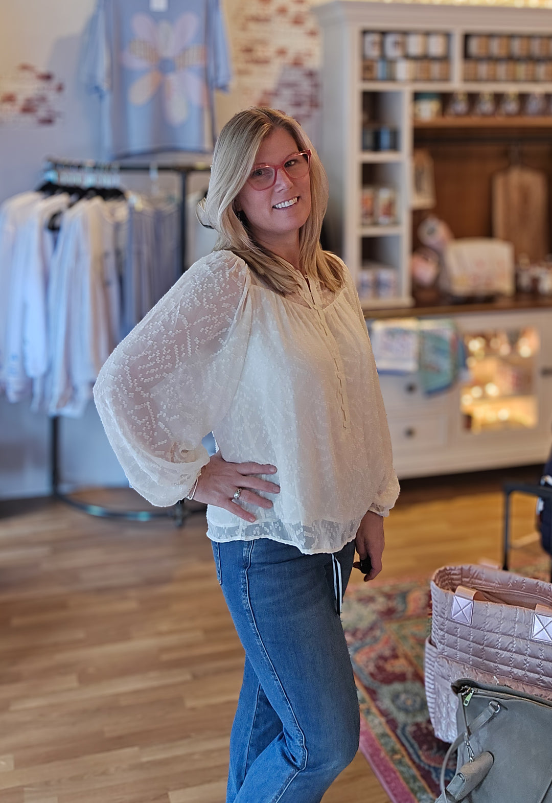 Brianna Top in Marshmallow