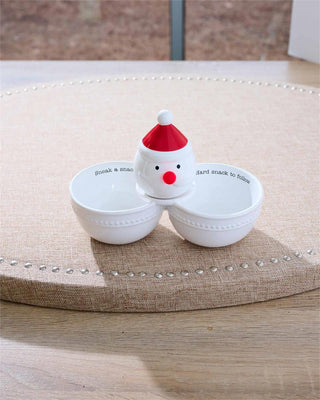 Snack Double Dip Server Bowl