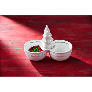 Snack Double Dip Server Bowl