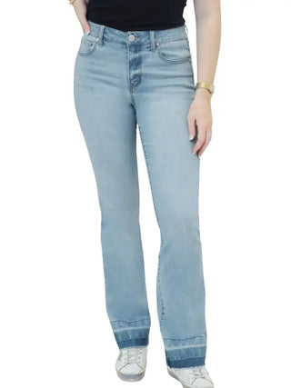 1822 Mid Rise Slim Bootcut Raw Release Hem