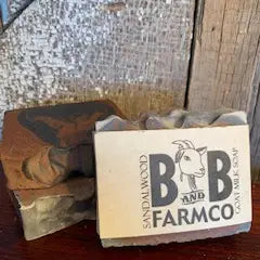 Bar of soap with &