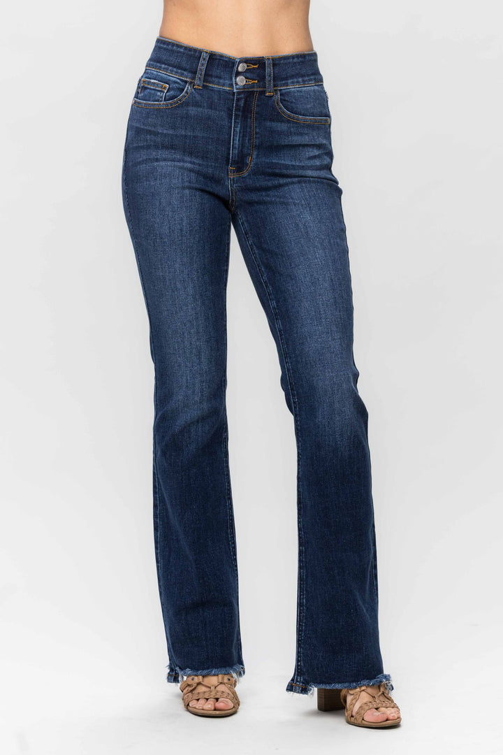 Judy Blue Double Button High Rise Bootcut