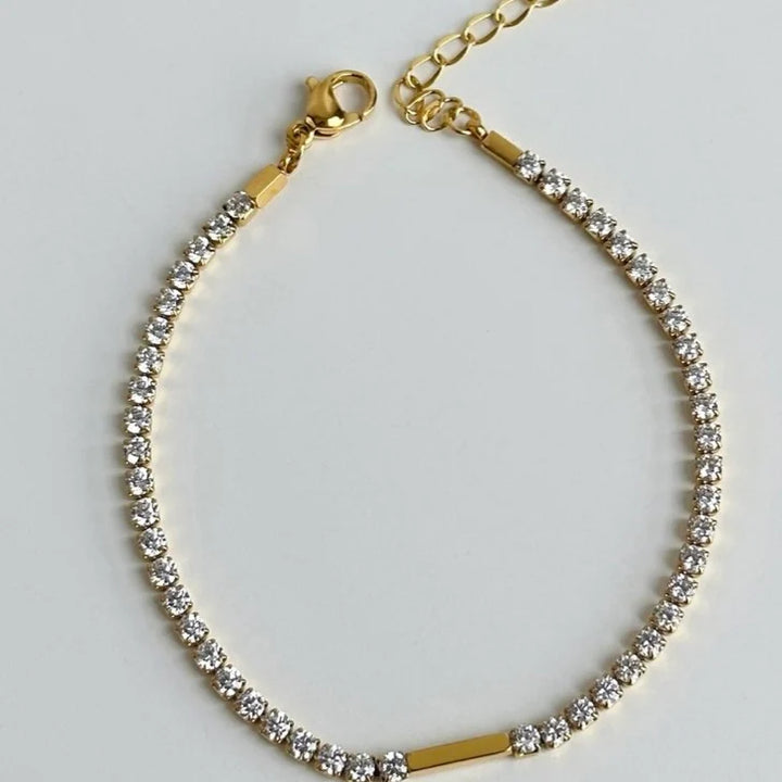 Rhinestone Anklet