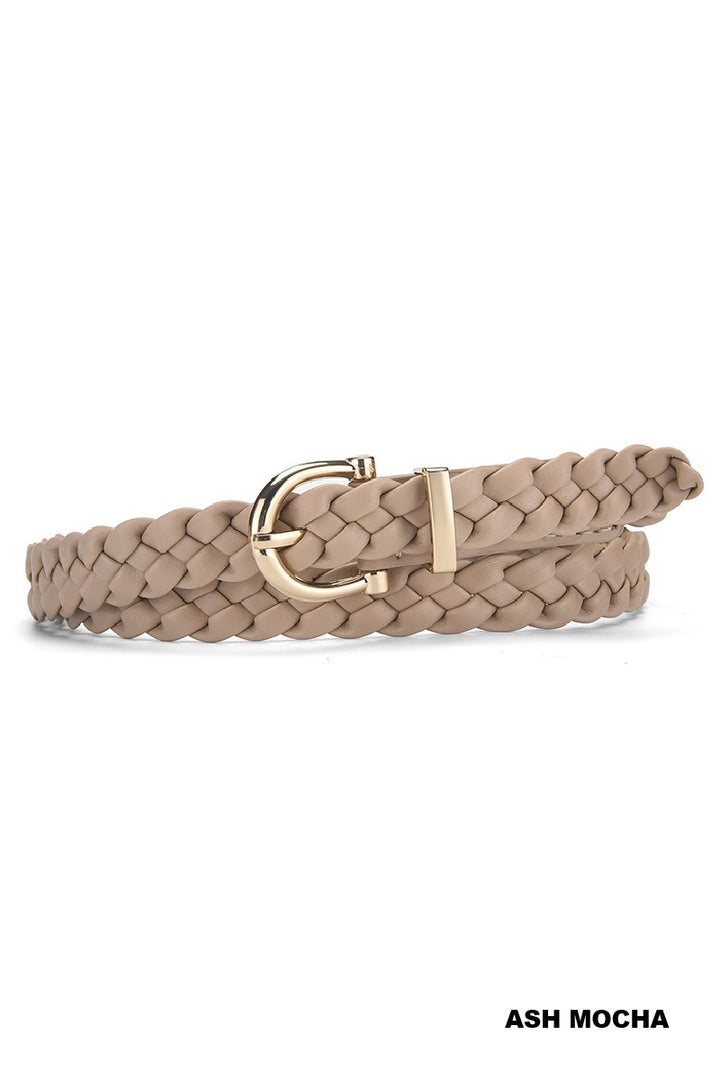 Woven Weave Pin Buckle Belt