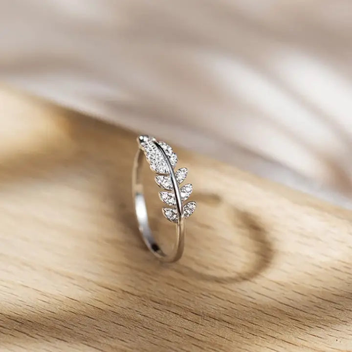 Adjustable Leaf Branch Stacking Ring