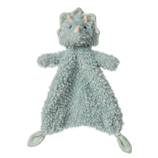Plush toy with dinosaur design on a white background