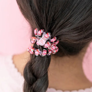 Teleties Large Coil Hair Ties- And to All a Good Night