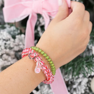 Teleties Small Coil Hair Ties- And to All a Good Night