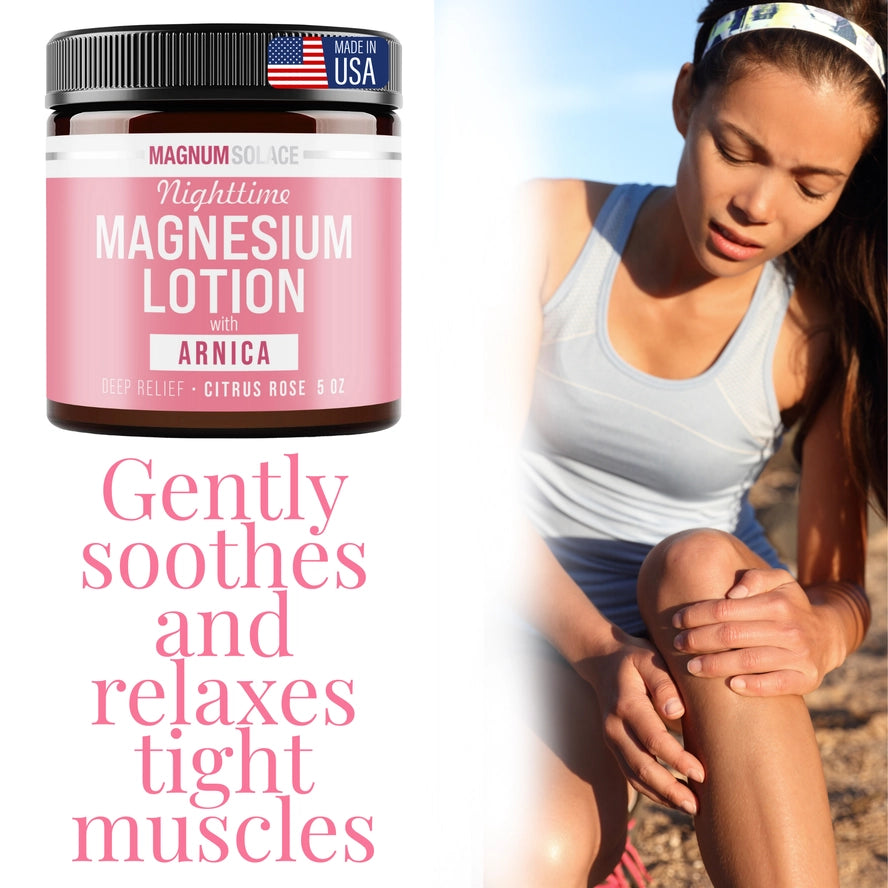 Nighttime Lavender Magnesium Lotion with Arnica- 5oz