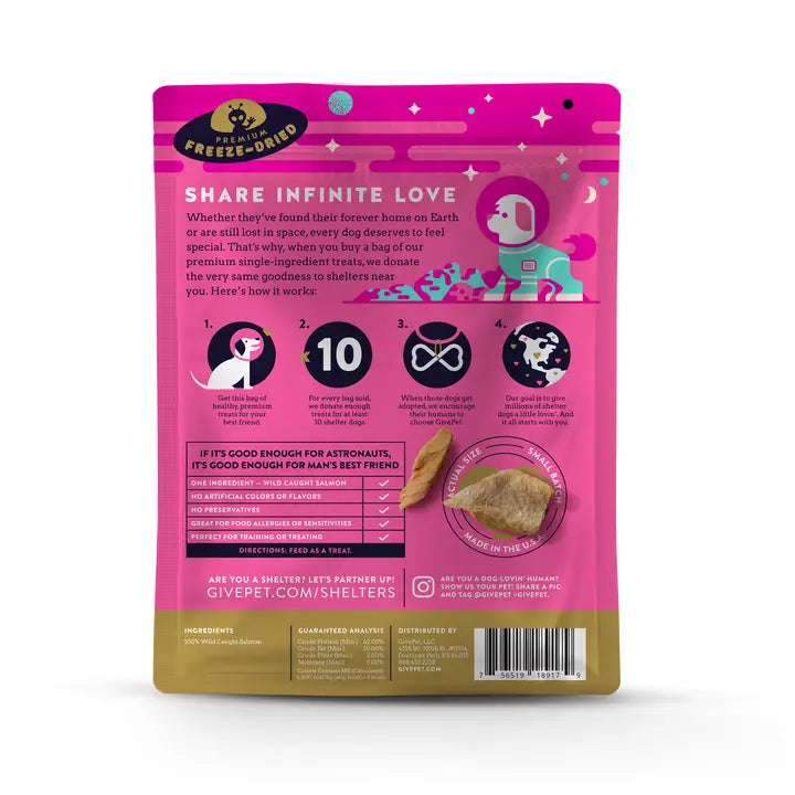 Astromutt Freeze-Dried Dog Treats 3oz.