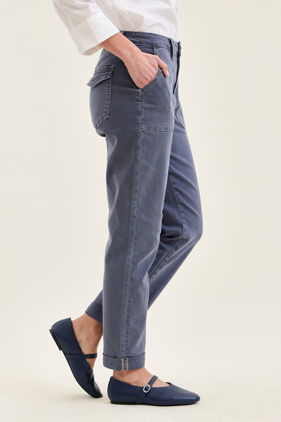 Judy Blue Aurora Weekender in Vintage Indigo
