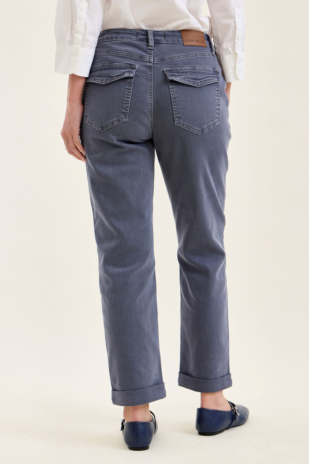 Judy Blue Aurora Weekender in Vintage Indigo