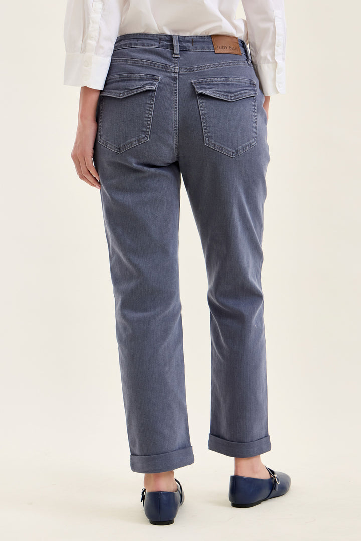 Judy Blue Aurora Weekender in Vintage Indigo