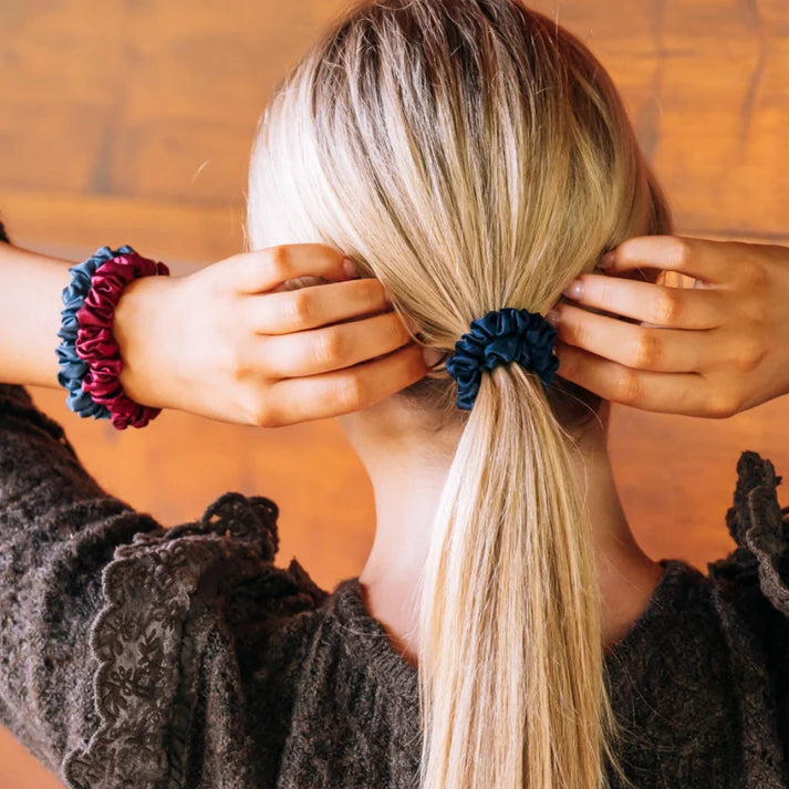 Teleties Small Silk Scrunchies - Autumn Assortments