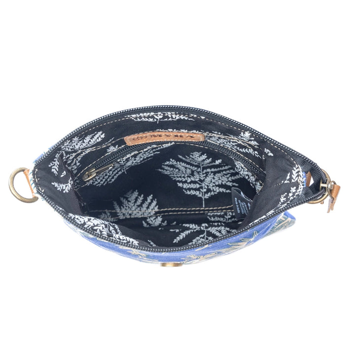 Myra Azure Bloom Crossbody Bag